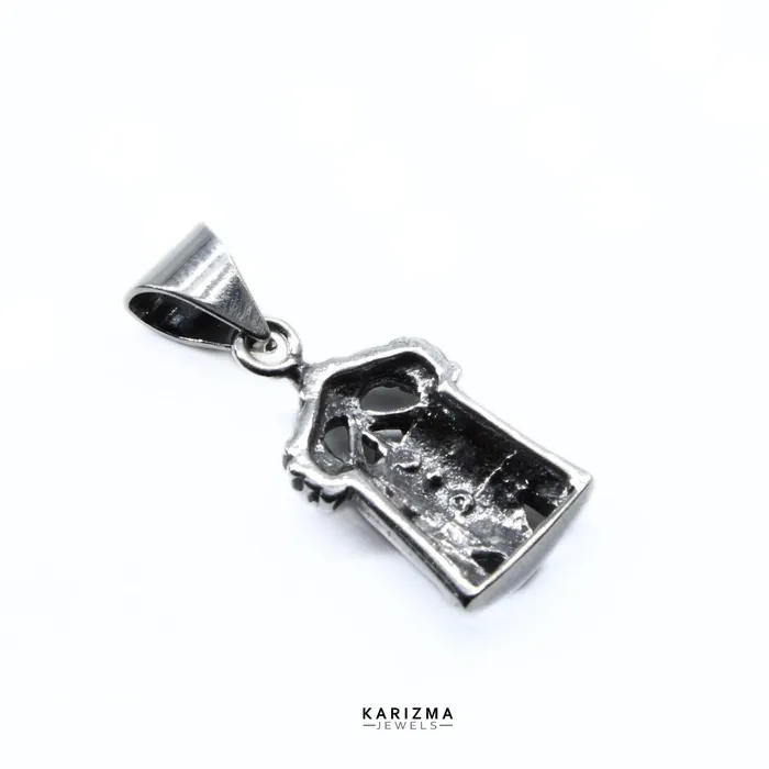 Necklaces Karizma Jewels Indian Cultural design 925 Sterling Silver Oxidized Finish Sri Balaji Pendant