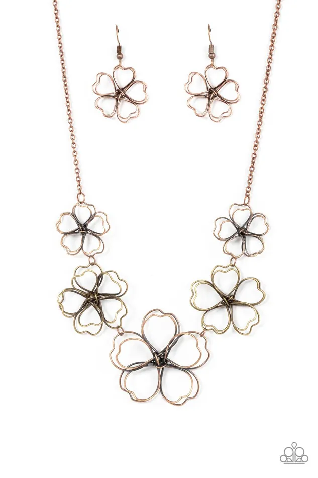 Paparazzi Accessories Necklaces Time to GROW Copper Necklace Jewelry by Bretta